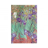 Kalendarze - Kalendarz książkowy mini 2023 Van Goghs Irises - miniaturka - grafika 1