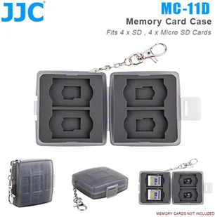 Pokrowiec JJC Etui na karty JJC MC11D na karty SD i micro SD - Torby fotograficzne i futerały - miniaturka - grafika 1