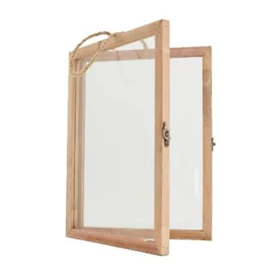 Ramka foto drewniana dwustronna wisząca 38 x 24 cm - Ramki na zdjęcia - miniaturka - grafika 1