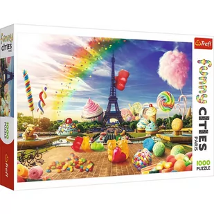 Trefl Puzzle 1000 elementów Słodki Paryż 10597 - Puzzle - miniaturka - grafika 1