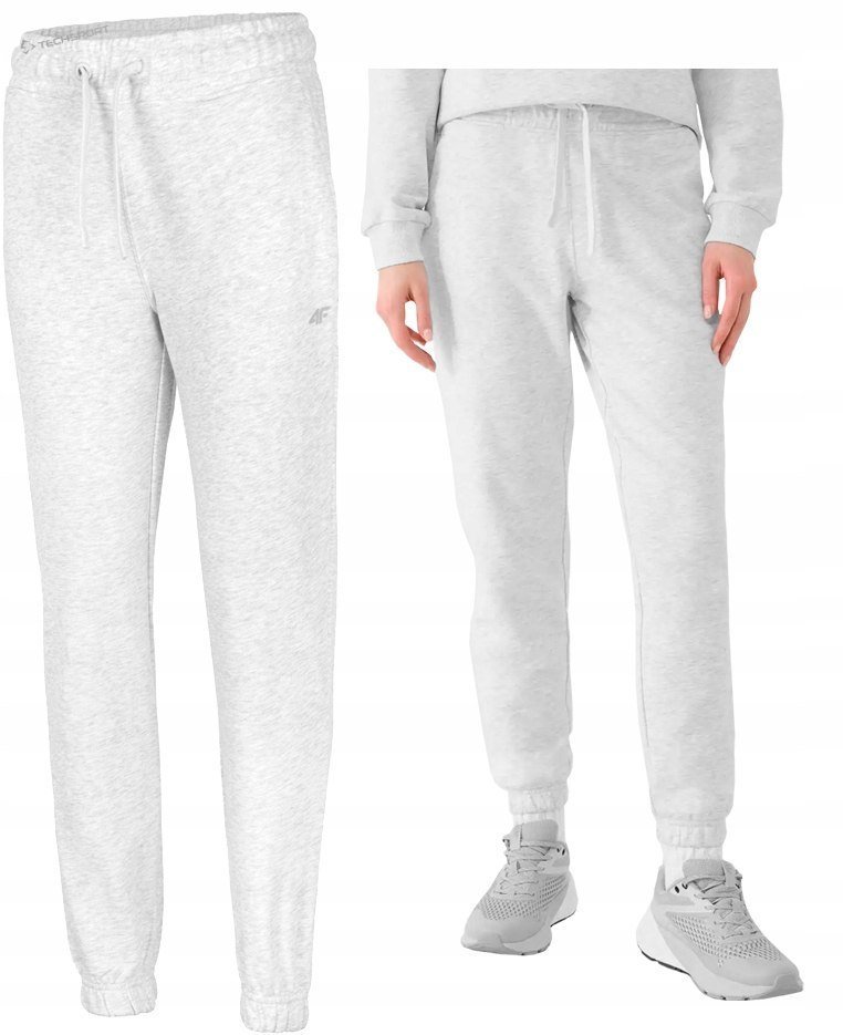 4F DAMSKIE SPODNIE DRESOWE BAWEĹNA JOGGERY / rozm XXL