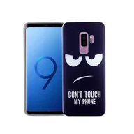 Etui i futerały do telefonów - Etui na telefon komórkowy Samsung Galaxy S9+ Dont Touch My Phone Blue Smartphone Cover Bumper Shell Case - miniaturka - grafika 1