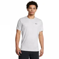 Koszulki sportowe męskie - Męska koszulka treningowa Under Armour Vanish Elite Vent Prtd SS - szara - UNDER ARMOUR - miniaturka - grafika 1