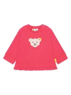 Bluzy i sweterki niemowlęce - Steiff Bluza w kolorze różowym - miniaturka - grafika 1