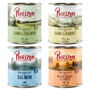 Purizon Purizon Adult, 6 x 800 g  - Pakiet mieszany - Mokra karma dla psów - miniaturka - grafika 2