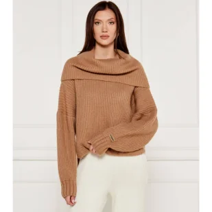 Pinko Sweter SPHYNX | Regular Fit | z dodatkiem wełny - Swetry damskie - miniaturka - grafika 1