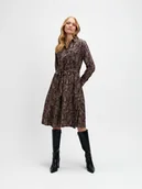 Sukienki - Szmizjerka w zwierzęcy print - miniaturka - grafika 1