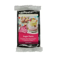 Dodatki do ciast w proszku - Masa cukrowa, fondant CZARNY - Raven Black FunCakes, 250 g - miniaturka - grafika 1