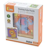 Klocki - Viga VIGA 50834 KOSTKI LOGICZNE -ZOO 0958 - miniaturka - grafika 1