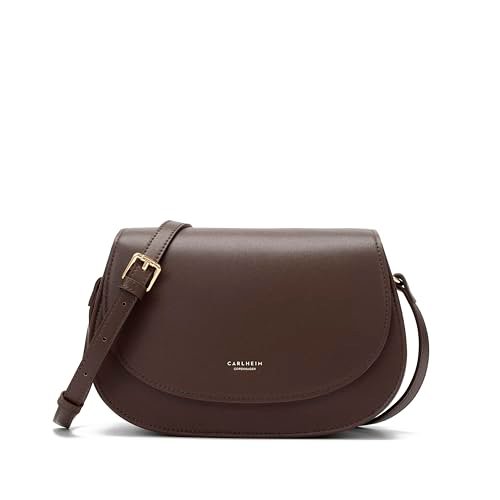 Carlheim, Gotland Genuine Leather Collection, Jolie Genuine Leather Handbag (Brown), brązowy, Taglia unica