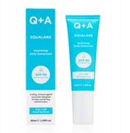 Balsamy i kremy do opalania - Drėkinamasis veido kremas nuo saulės Q+A Squalane Hydrating SPF50, 50 ml - miniaturka - grafika 1