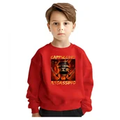 Bluzy dla dziewczynek - BLUZA DZIECIĘCA BRAINROT CAPPUCCINO ASSASSINO 146-152 DLA CHŁOPCA - miniaturka - grafika 1