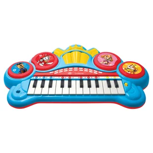 Lexibook Keybord elektroniczny z siedziskiem Psi Patrol - Instrumenty muzyczne dla dzieci - miniaturka - grafika 1