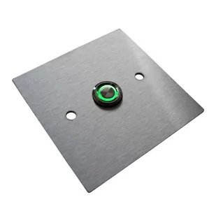 MT3CH Przycisk dzwonka do drzwi/domofonu INOX LED 9/12/24/230V MR/P/04 - Dzwonki i gongi - miniaturka - grafika 1