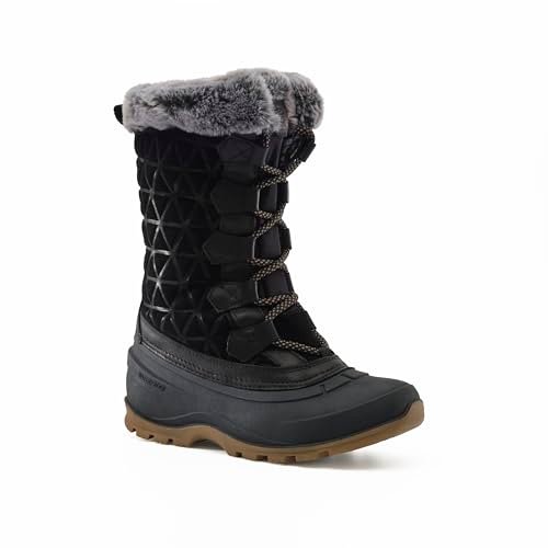 Kamik Damskie buty zimowe SNOVALLEY6, czarne (Black BLK), 37 EU, czarny, 37 EU