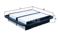 Filtry powietrza - Filtr powietrza Mahle LX 4431 - miniaturka - grafika 1