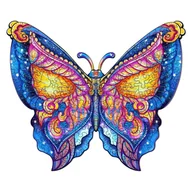 Puzzle - Puzzle Drewniane Gwiezdny Motyl XL - miniaturka - grafika 1