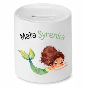 SKARBONKA DLA DZIECI MAŁA SYRENKA PREZENT z Nadrukiem ze Zdjęciem - Skarbonki SKARBONKA DLA DZIECI MAŁA SYRENKA PREZENT z Nadrukiem ze Zdjęciem - Skarbonki - miniaturka - grafika 1