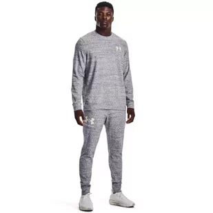 Bluza męska Under Armour RIVAL TERRY LC CREW - Bluzy sportowe męskie - miniaturka - grafika 4