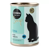 Mokra karma dla kotów - Pakiet Cosma Soup 12 x 100 g, dla kotów, karma mokra - miniaturka - grafika 1
