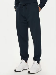 Armani Exchange Spodnie dresowe 6DZPJM ZJADZ 1510 Granatowy Regular Fit - Spodnie sportowe męskie - miniaturka - grafika 1