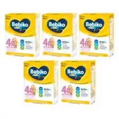 Mleko modyfikowane - Bebiko Junior 4R Odżywcza formuła na bazie mleka dla dzieci powyżej 2. roku życia Zgrzewka 5 x 600 g - miniaturka - grafika 1