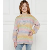 Swetry dla dziewczynek - Guess Sweter Regular Fit - miniaturka - grafika 1