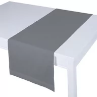 Obrusy i serwetki - Dekoria pl Bieżnik prostokątny Slade Grey szary) 40 × 130 cm Cotton Panama 410-702-07 - miniaturka - grafika 1