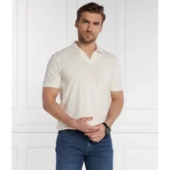 Koszule męskie - Calvin Klein Polo | Regular Fit | z dodatkiem lnu - miniaturka - grafika 1