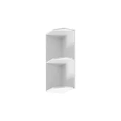 Szafki kuchenne - Szafka Górna Wisząca Narożna Otwarta G25PZ Linea Gała Meble Biały - miniaturka - grafika 1