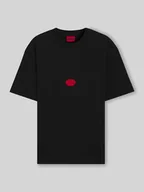 Koszulki męskie - T-shirt o kroju relaxed fit z bawełnianego dżerseju model ‘DIVIS’ - miniaturka - grafika 1