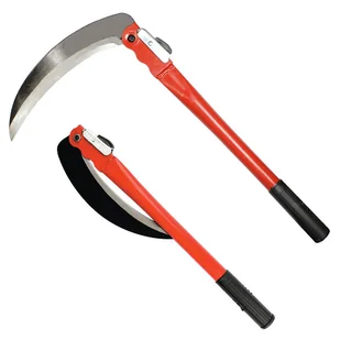 Sierp Gładki / Kosa Ręczna Do Trawy Składany Ostry - Akcesoria do kos i kosiarek - miniaturka - grafika 2