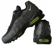 Buty sportowe męskie - Kultowe Nike Air Max 95 DZ4496 001 Czarne szare 41 - miniaturka - grafika 1