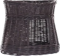 Legowiska dla kotów - WickerPL CARI BUDA DLA KOTA LEŻAK DLA ZWIERZĄT DOMEK DLA KOTA Z WIKLINY PIĘTROWY 50X40 H45 CM - miniaturka - grafika 1