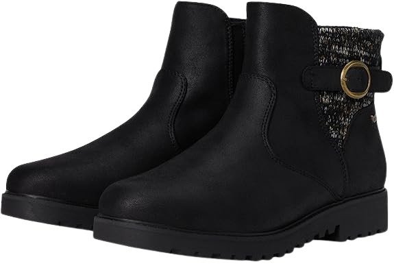 SKECHERS BOTKI DAMSKIE NA ZAMEK CZARNE ZA KOSTKĘ 38 JJA