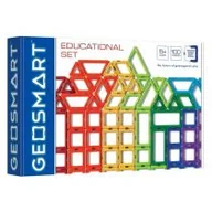 Zabawki konstrukcyjne - GeoSmart Educational Set, 100 elementów - miniaturka - grafika 1
