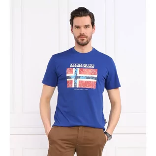 Koszulki męskie - Napapijri T-shirt S-GUIRO | Regular Fit - grafika 1