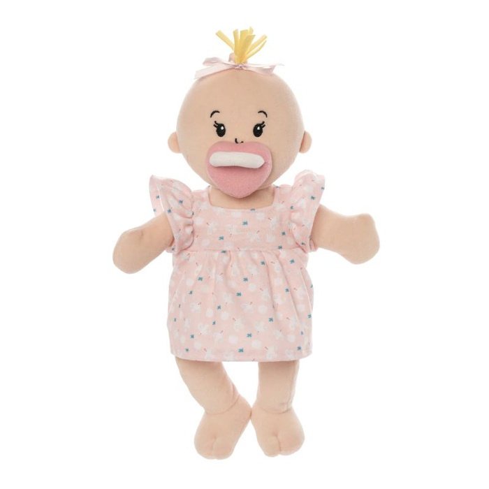Miękka lalka Love Stella Peach z blond kucykiem Manhattan Toy