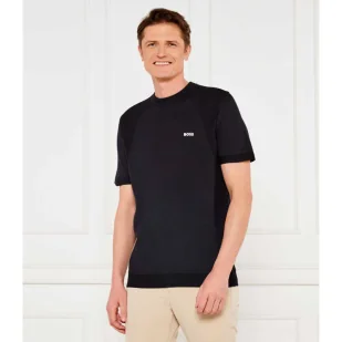 BOSS GREEN T-shirt Momentum_Lite_T24 Regular Fit - Koszulki męskie - miniaturka - grafika 1
