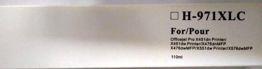 Tusz Orink Hp 971XL C zamiennik ORINK czip V8 CN626AE