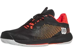 Buty tenisowe męskie Wilson Kaos Swift 1,5 clay black/phantom/orange - 45 1/3 - Tenis ziemny - miniaturka - grafika 1