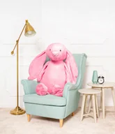 Maskotki i pluszaki - Duży Wielki Miś Pluszowy Królik Figo Przytulanka Maskotka 100Cm Różany - miniaturka - grafika 1