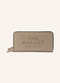 Portfele - Marc Jacobs Portfel The Continental Wallet beige - miniaturka - grafika 1