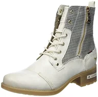 Botki damskie - Mustang Damskie sztyblety 1229-510, Ice, 40 EU - miniaturka - grafika 1