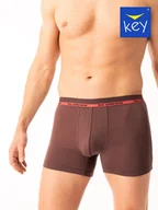 Majtki męskie - SZORTY KEY MXH-287 B25 BR (kolor brąz, rozmiar XXL) - miniaturka - grafika 1