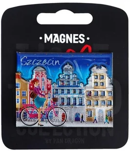 Magnes I love Poland Szczecin ILP-MAG-C-SZCZ-07 - gadżet - Magnesy - miniaturka - grafika 1