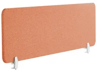 Parawany - Przegroda na biurko 180 x 40 cm czerwona WALLY - miniaturka - grafika 1