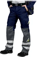 Odzież robocza - Spodnie ochronne do pasa granatowo-żółto-szary roz.54 - miniaturka - grafika 1