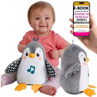 EDUKACYJNA MASKOTKA DLA NIEMOWLĄT FISHER-PRICE PINGWINEK KIWACZEK Prezent Świąteczny Dla Niemowląt + EBOOK-3 - Zabawki interaktywne dla dzieci EDUKACYJNA MASKOTKA DLA NIEMOWLĄT FISHER-PRICE PINGWINEK KIWACZEK Prezent Świąteczny Dla Niemowląt + EBOOK-3 - Zabawki interaktywne dla dzieci - miniaturka - grafika 1