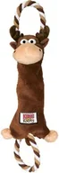 Zabawki dla psów - KONG Tugger Knots Moose M/L -szarpak dla psa, łoś ze szkieletem z podwójnego sznura - miniaturka - grafika 1